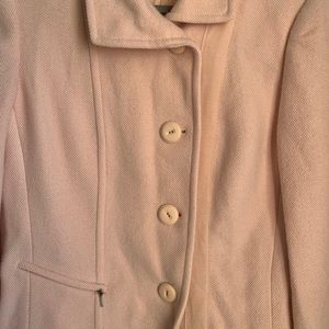 Vintage Wool and Silk Pink Suit: Jacket and Skirt